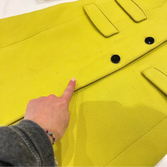 BANANA REPUBLIC THREE-BUTTON TAILORED COAT - Picture 6 of 13